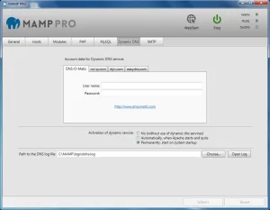 Phần mềm máy chủ web mamp pro