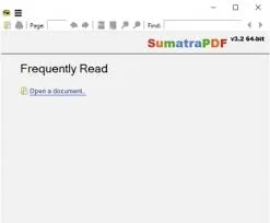 Đọc file pdf epub mobi với sumatrapdf