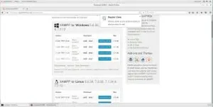 Phần mềm máy chủ web xampp 1. 7. 8