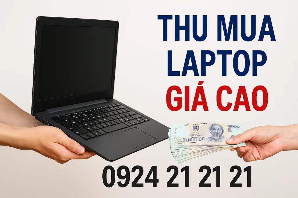 Thu mua laptop cũ giá cao tại TPHCM – có mặt tận nơi, thanh toán tại chỗ