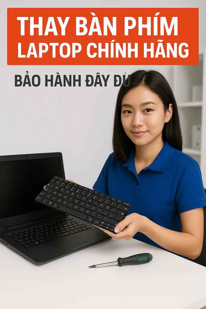 ⚡ Thay bàn phím laptop giá bao nhiêu Tân Bình 2025