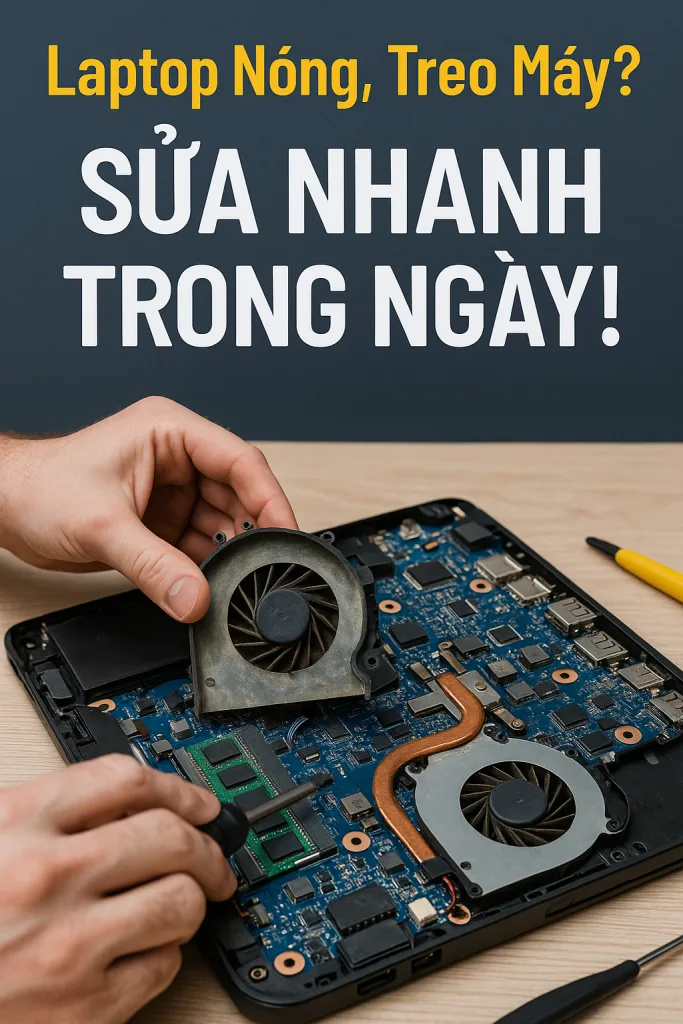Sửa Laptop Bị Nóng Bị Treo Quận Tân Bình -Uy Tín – Giá Rẻ - 1 Sửa laptop bị nóng bị treo quận tân bình -uy tín – giá rẻ - máy tính giá sỉ