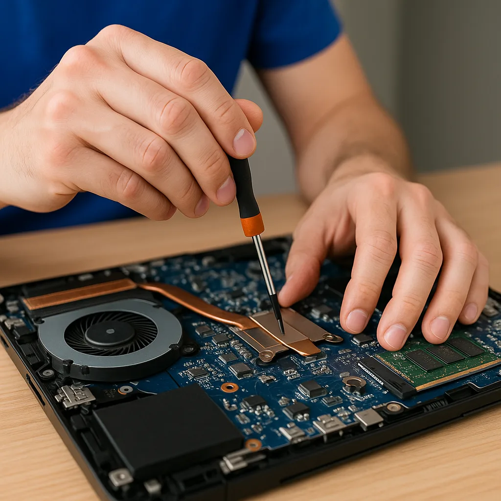 Laptop Cũ Và Cách Kiểm Tra Quạt Tản Nhiệt Năm 2025