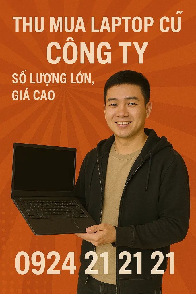 Thu mua laptop cũ công ty số lượng lớn