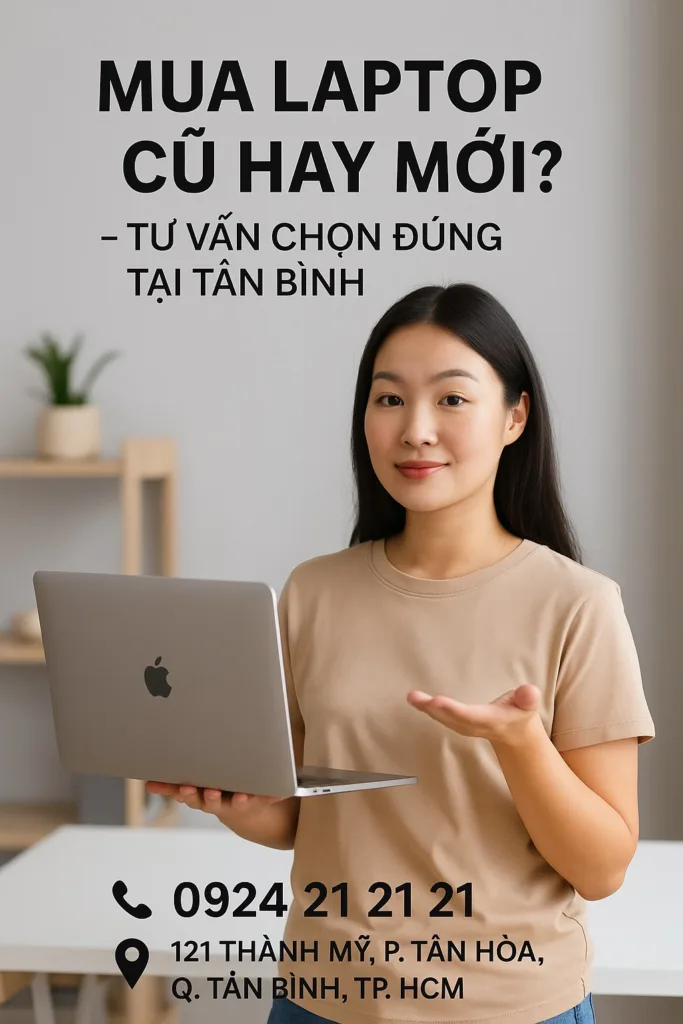 Nên Mua Laptop Cũ Hay Mới Ở Tân Bình? - Giá Rẻ - Uy Tín - 1 ⚡ nên mua laptop cũ hay mới ở tân bình? ✅0924. 21. 21. 21