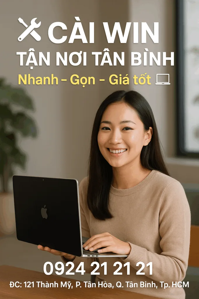 Cài Win Tận Nơi Quận Tân Bình -Nhanh – Giá Rẻ -Bảo Hành - 1 ⚡ cài win tận nơi quận tân bình ✅ chỉ từ 150k