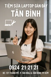 ⚡ tiệm sửa laptop gần đây tân bình 🔥 lấy liền 15 phút
