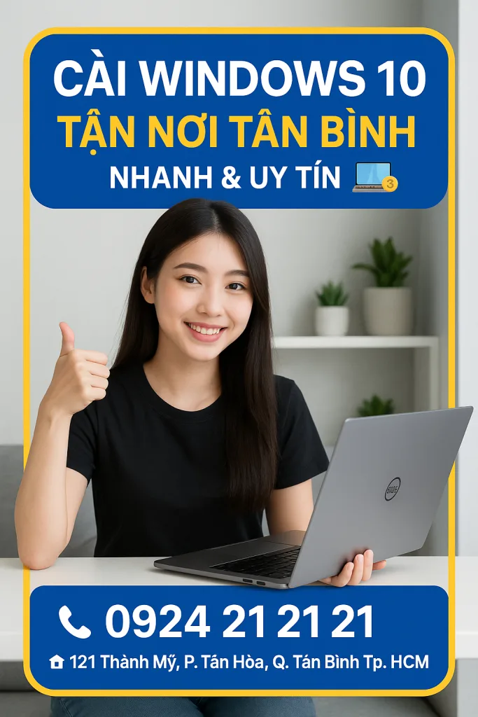 Cài Đặt Windows 10 Tận Nơi Tân Bình - 1 ⚡ cài win lấy liền tại nhà quận tân bình ☎ 0924. 21. 21. 21