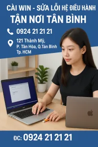 ⚡ cài win laptop tân bình 🔥 giá rẻ gọi ngay 0924 21 21 21