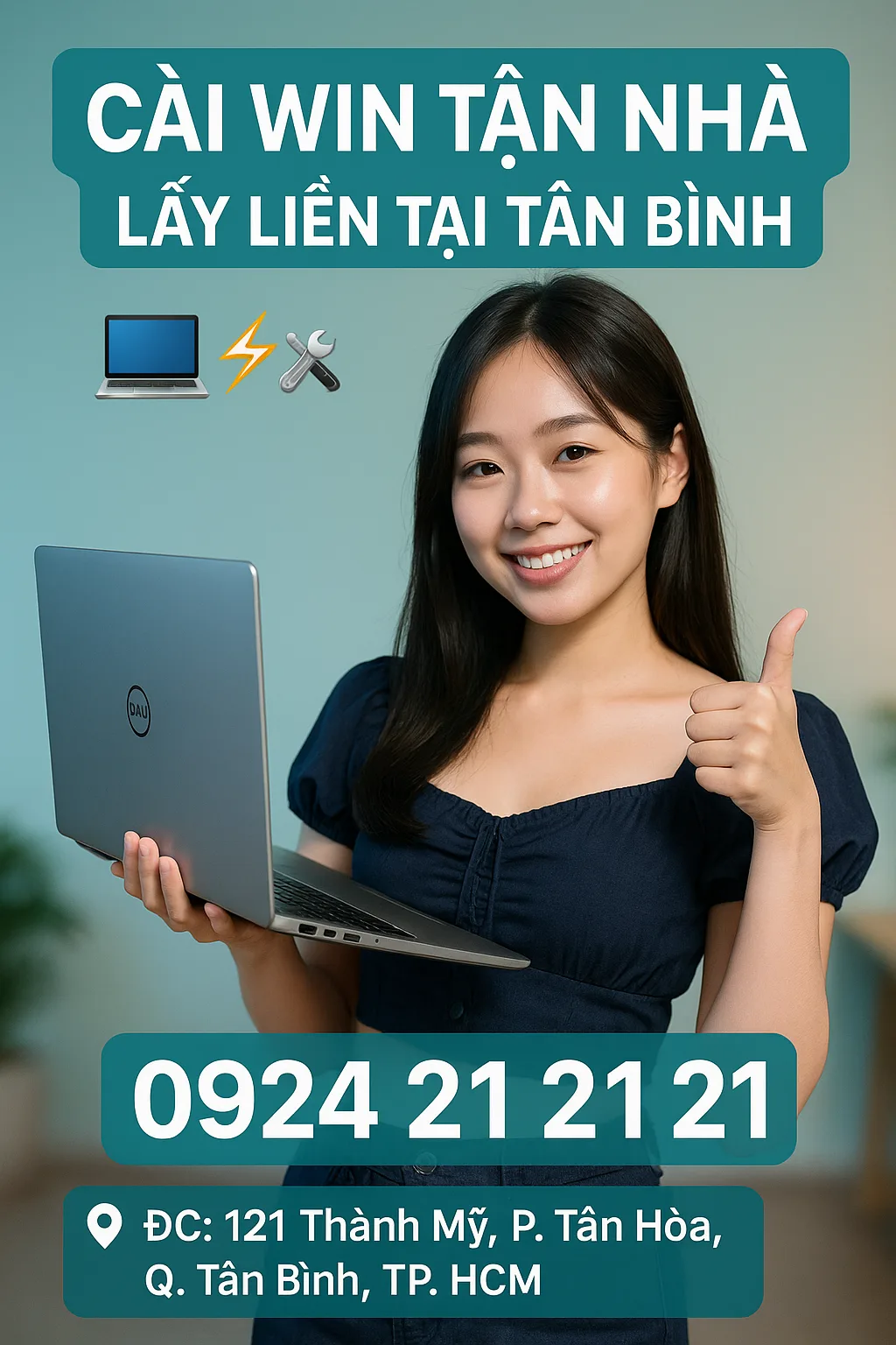 Cài win lấy liền tại nhà quận tân bình - hướng dẫn cài đặt hợp lệ - máy tính giá sỉ