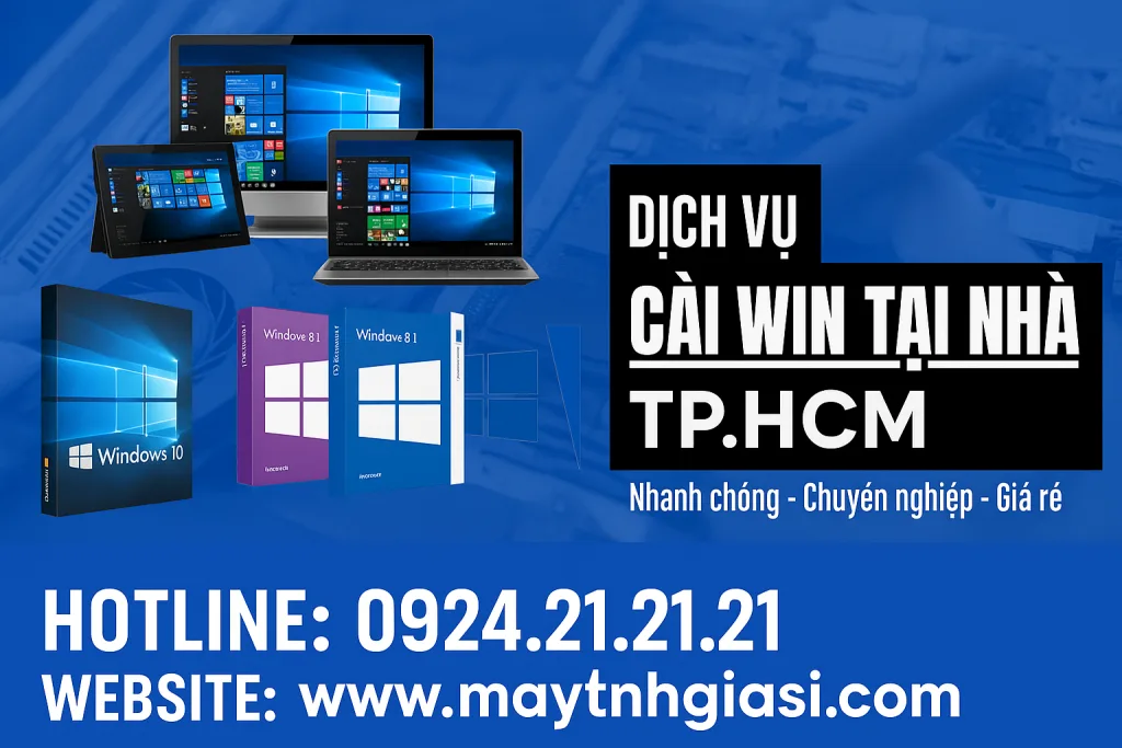 ⚡ Cài Win Laptop Tân Bình 🔥 Giá Rẻ Gọi ngay 0924 21 21 21