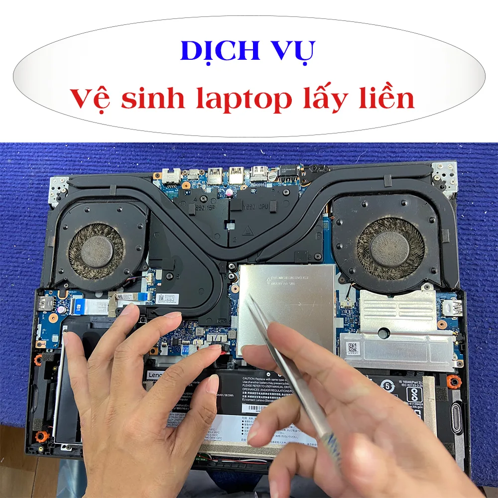 ⚡ Vệ Sinh Laptop Quận Tân Bình ✅ giá chỉ từ 150K.