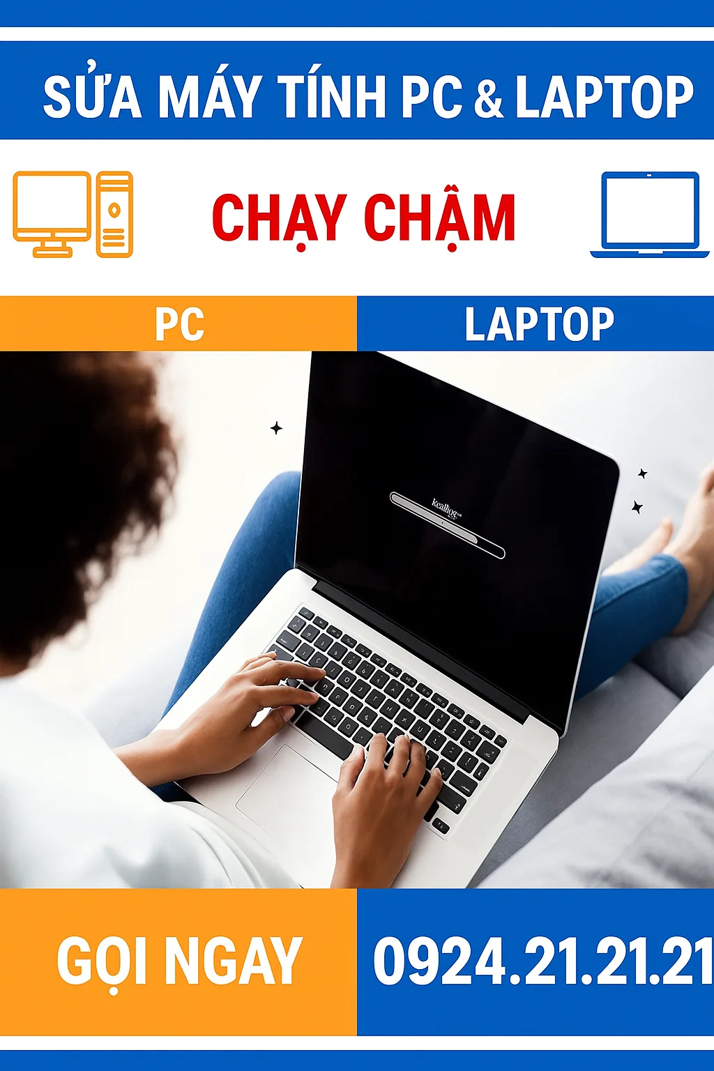 ⚡Dịch Vụ Sửa Chữa Máy Tính Giá Rẻ Tại Tân Bình-0924212121