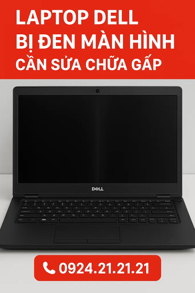 ⚡ sửa laptop dell không lên màn hình ở tân bình📞0924212121