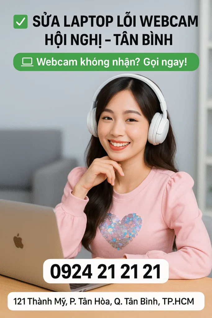 ⚡sửa laptop không nhận webcam tại tân bình☎️0924. 21. 21. 21
