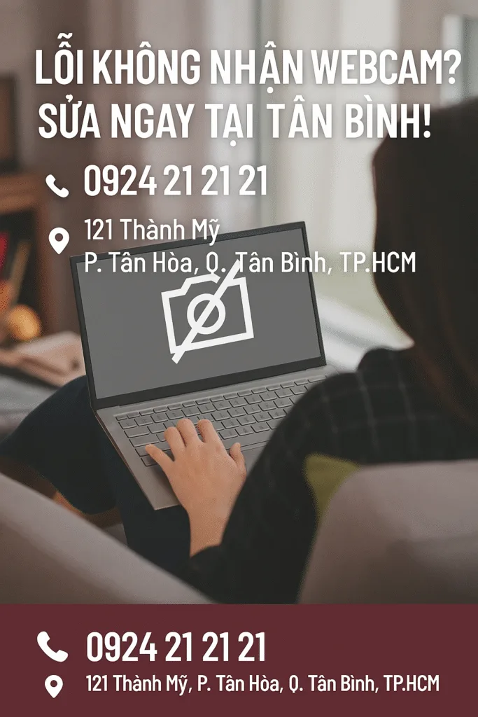 ⚡sửa laptop không nhận webcam tại tân bình☎️0924. 21. 21. 21