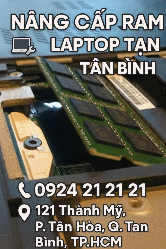Thay Ram Dung Lượng Cao Cho Laptop Tại Tân Bình - 3 ⚡thay ram dung lượng cao cho laptop tại tân bình-chỉ 15phút