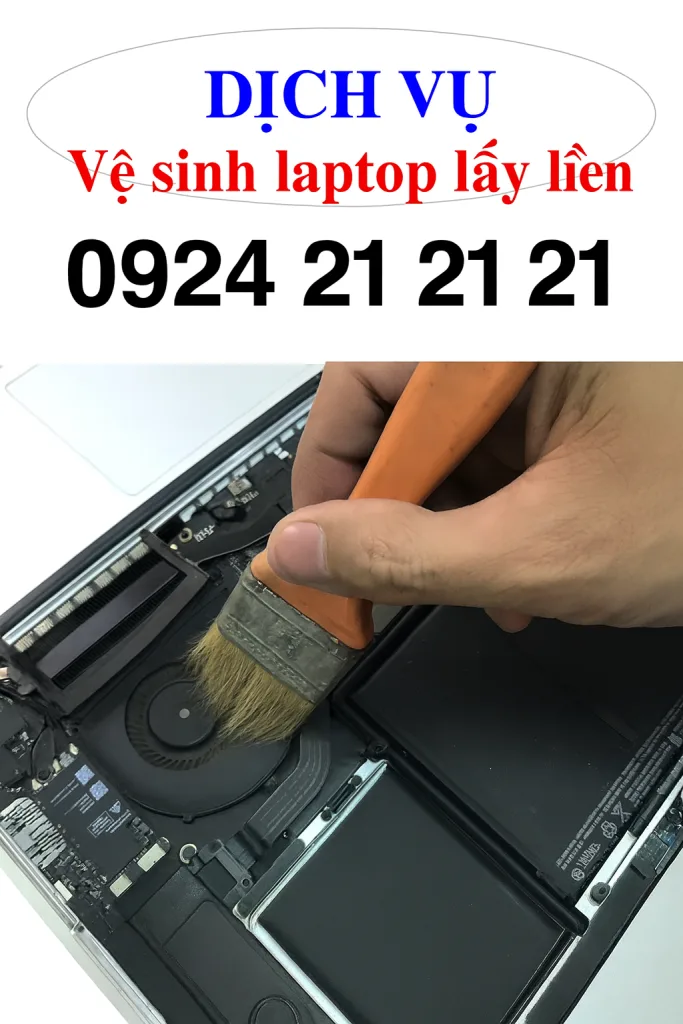 3Điểm Vệ sinh laptop định kỳ chuẩn kỹ thuật viên ở Tân Bình