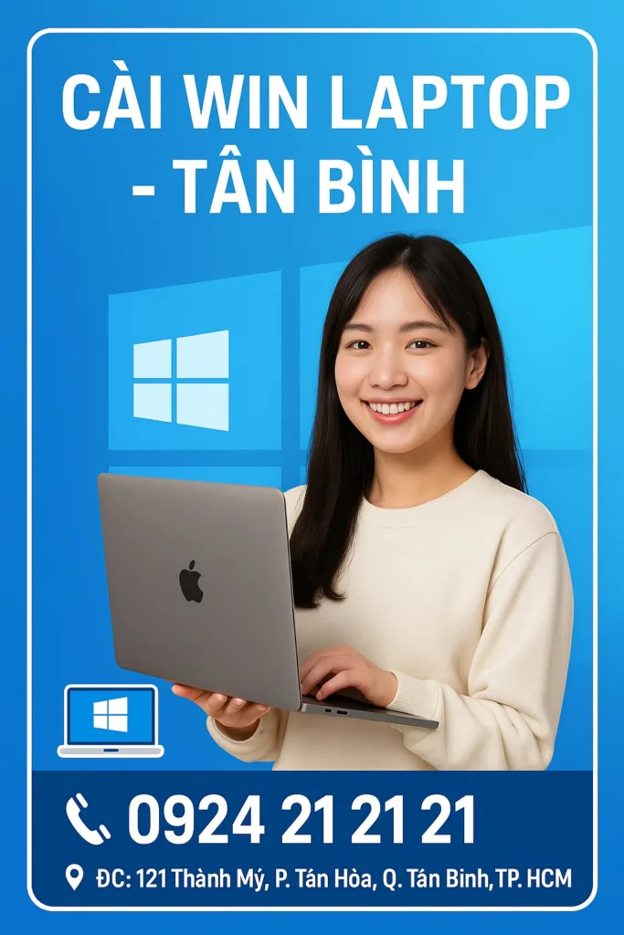 ⚡ cài win laptop tân bình 🔥 giá rẻ gọi ngay 0924 21 21 21