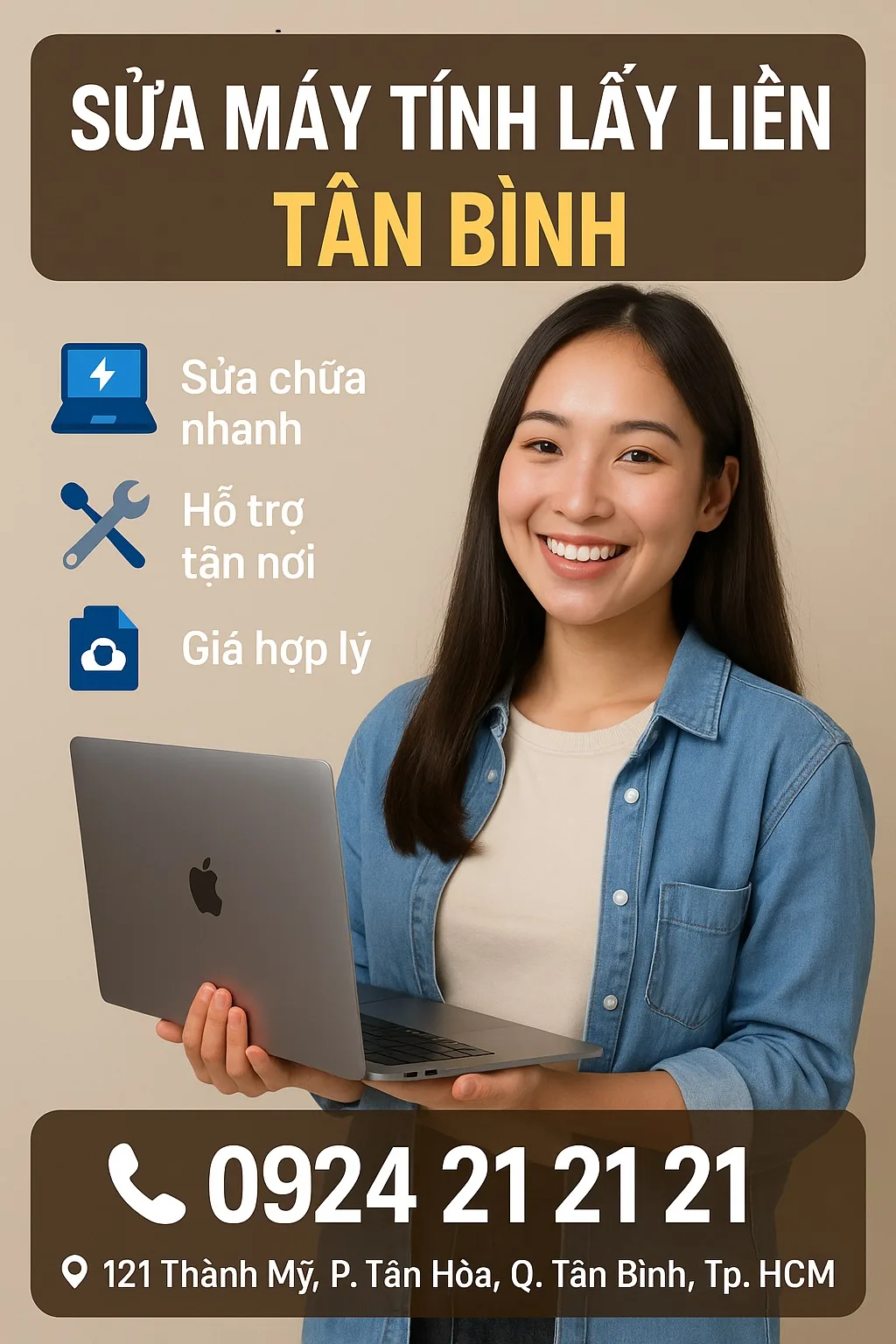 Kỹ thuật mtgs kiểm tra máy tính lấy liền tại tân bình