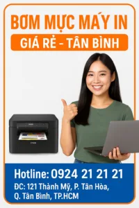 ⚡️bơm mực máy in giá rẻ tân bình 🔥 ✅ gọi 0924. 21. 21. 21