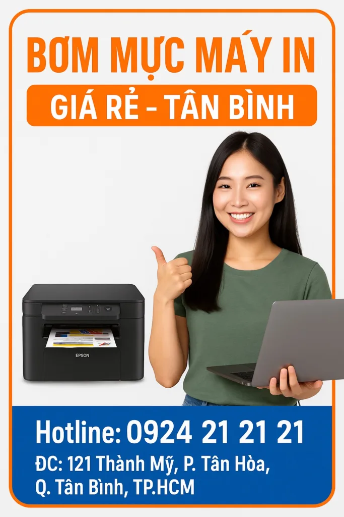 ⚡️bơm mực máy in giá rẻ tân bình 🔥 ✅ gọi 0924. 21. 21. 21
