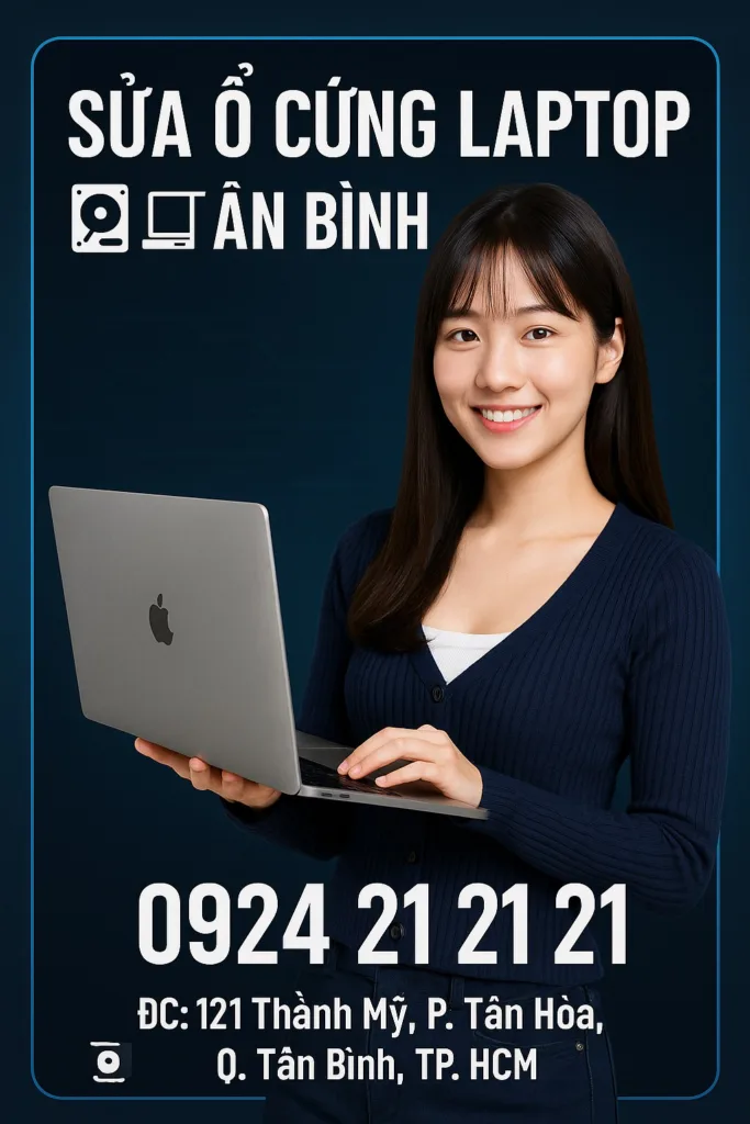 Sửa ổ cứng laptop tân bình 🔥☎️ 0924. 21. 21. 21