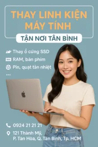 ⚡ thay linh kiện máy tính tân bình ✅ liên hệ 0924. 21. 21. 21