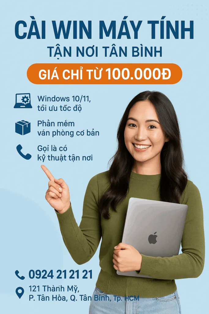⚡ cài win máy tính ở tân bình giá bao nhiêu 2025?