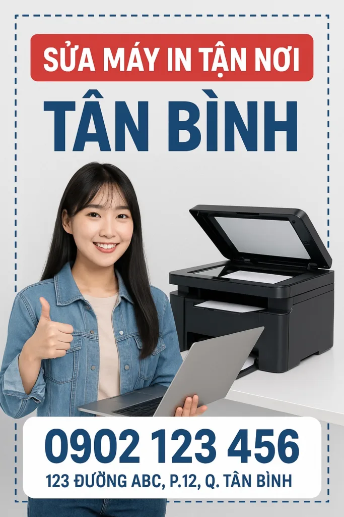 Địa chỉ sửa máy in tân bình uy tín – nhanh – giá rẻ - máy tính giá sỉ