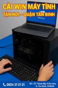 ⚡️cài win máy tính quận tân bình ✅ chỉ trong 15 phút!