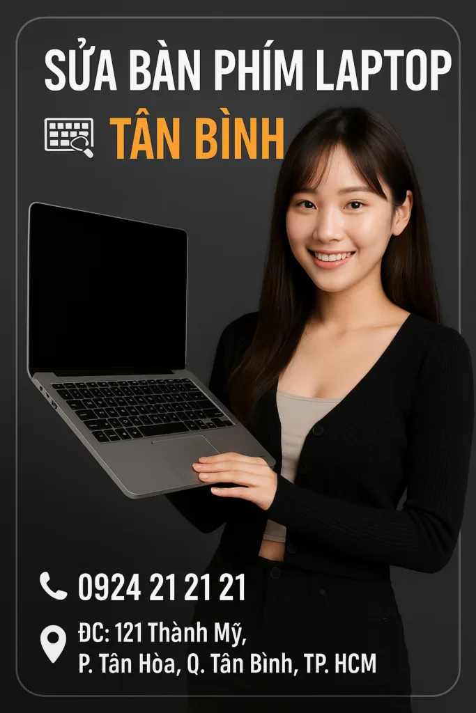 ⚡ sửa bàn phím laptop tân bình ✅ liên hệ 0924 21 21 21