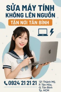 ⚡️sửa máy tính không lên nguồn quận tân bình 2025✅