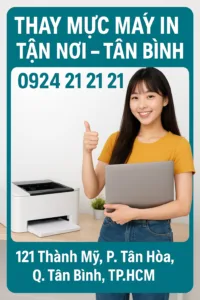 ⚡️thay mực máy in tân bình ✅ nhanh – giá rẻ – có mặt sau 15 phút 📌