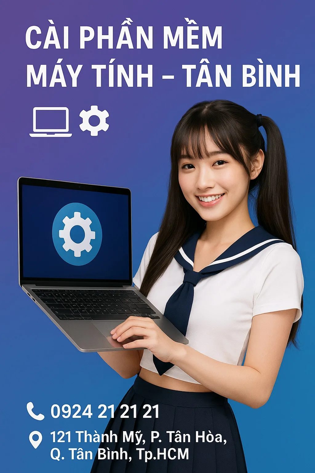 ⚡️cài phần mềm máy tính quận tân bình-liên hệ 0924212121