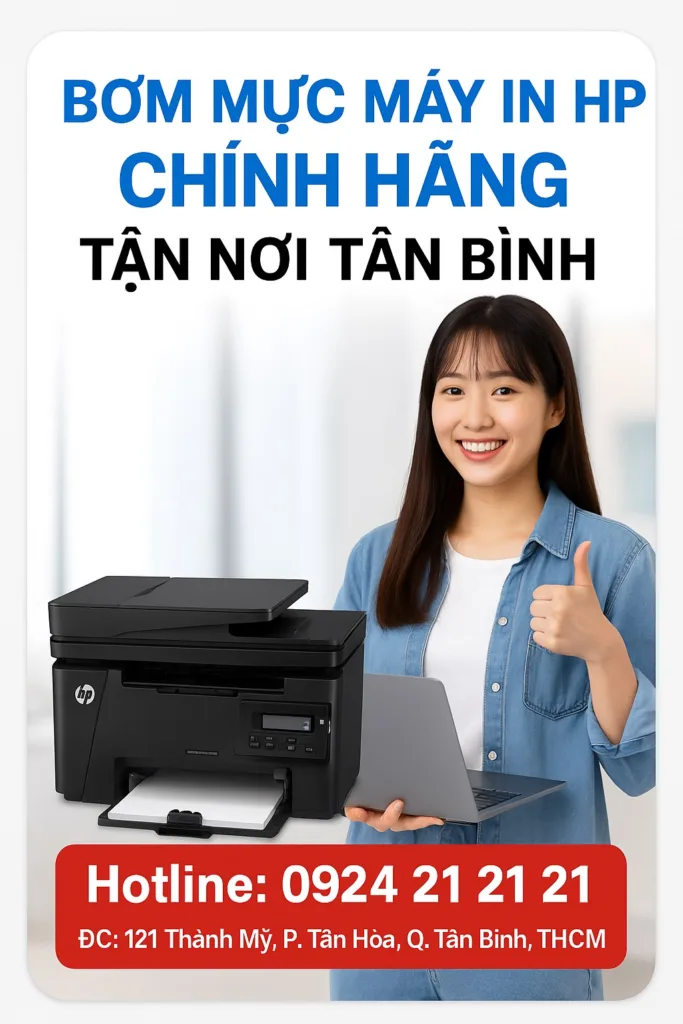 ⚡️bơm mực máy in hp tân bình ✅📞 gọi 0924. 21. 21. 21