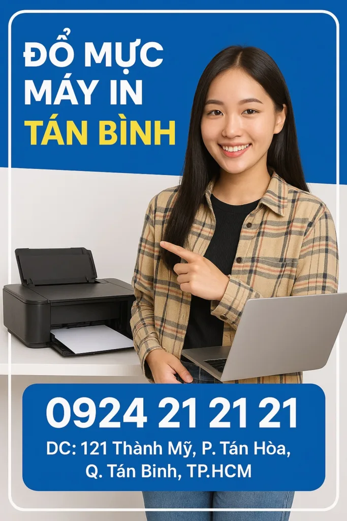 ⚡️ đổ mực máy in tân bình ✅ tận nơi 15 phút – giá rẻ 🔥